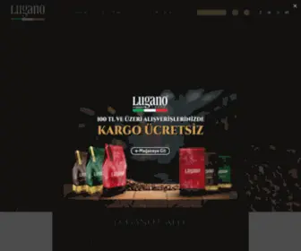 Luganocaffe.com.tr(Lugano Caffé Türkiye) Screenshot