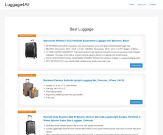 Luggage4ALL.com(Migration Information) Screenshot