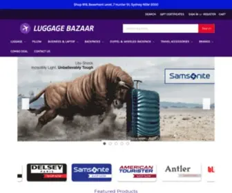 Luggagebazaar.com.au(Luggage Bazaar Sydney) Screenshot