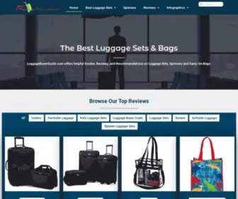 Luggagebuyerguide.com(Best Luggage Set Guides and Reviews) Screenshot