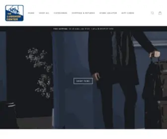 Luggagecenter.com(The Luggage Center) Screenshot
