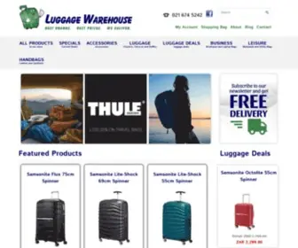 Luggagewarehouse.co.za(Best Prices) Screenshot