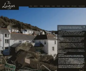 Luggerhotel.co.uk(The Lugger Hotel Accommodation Portloe Cornwall UK) Screenshot