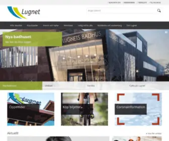 Lugnet.se(Startsida) Screenshot