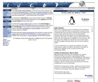 Lugod.org(Linux Users' Group of Davis (LUGOD)) Screenshot