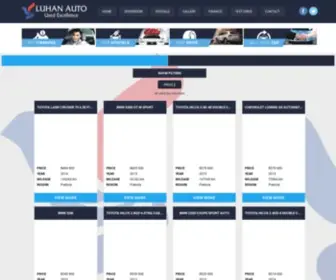 Luhanauto.co.za(Luhan Auto) Screenshot