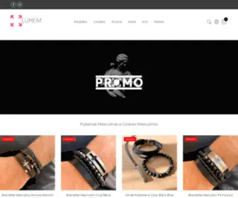 Luhem.com.br(#1 em pulseiras masculinas e acessórios) Screenshot