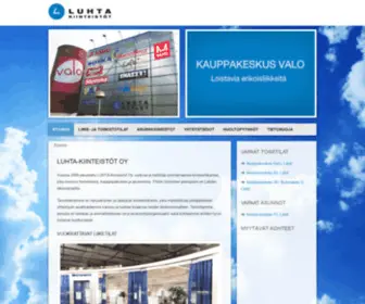 Luhta-Kiinteistot.fi(Kiinteistöt oy) Screenshot