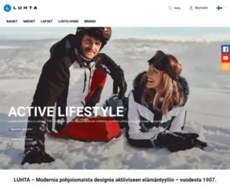 Luhta.fi(Modern Nordic Design) Screenshot