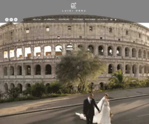 Luigiorru.com(Fotografo matrimonio Roma) Screenshot
