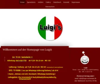 Luigis-Restaurants.de(Luigi´s) Screenshot