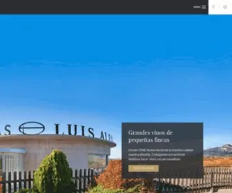 Luisalegre.com(Bodegas Luis Alegre) Screenshot
