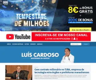 Luiscardoso.com.br(O Blog Mais Acessado do Maranhão em Luís Cardoso) Screenshot