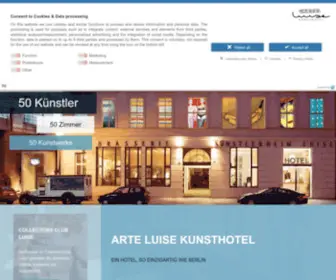 Luise-Berlin.com(Hotel Berlin Mitte) Screenshot