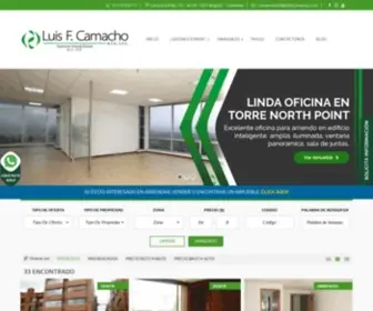 Luisfcamacho.com(Arriendos en Bogota) Screenshot