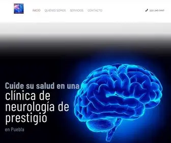 Luisfelipelorianeurologo.com(Clínica) Screenshot