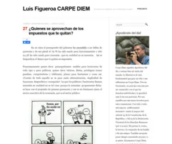 Luisfi61.com(Luis Figueroa Carpe Diem) Screenshot