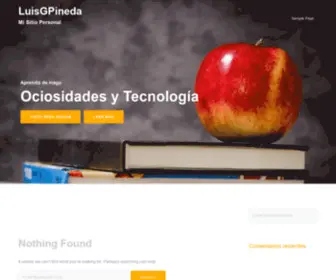 Luisgpineda.com(Luisgpineda) Screenshot