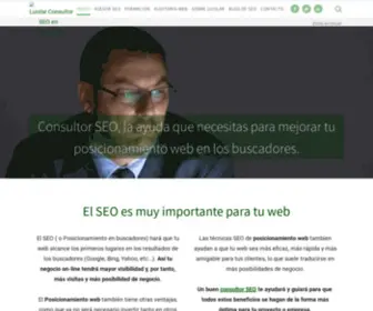 Luislar.es(Consultor SEO) Screenshot