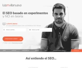 Luismvillanueva.com(Consultor SEO y de Marketing Online ★ Luis M) Screenshot