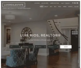 Luisrealestate.com(Luis Rios) Screenshot