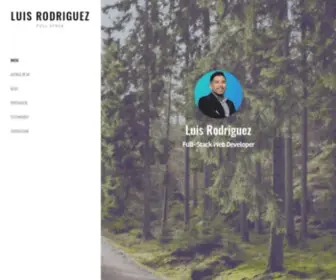 Luisrodriguez.pe(Luis Rodriguez) Screenshot