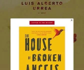 Luisurrea.com(Author Website) Screenshot