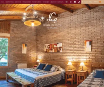 Lujandecuyobyb.com.ar(Lujan de Cuyo Bed & Breakfast) Screenshot