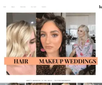 Lujohairandmakeup.com.au(LUJO HAIR AND MAKEUP) Screenshot