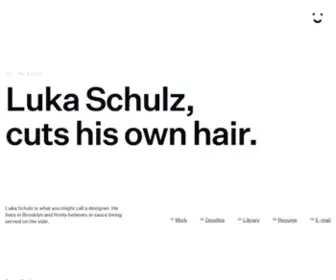 Lukaschulz.com(Luka Schulz                                 Made ya look) Screenshot