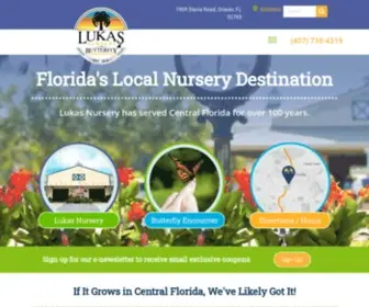 Lukasnursery.com(Lukas Nursery) Screenshot