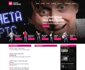 Lukaspavlasek.cz(Homepage Lukáš Pavlásek) Screenshot