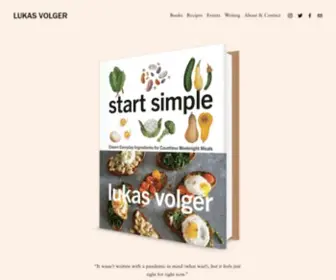 Lukasvolger.com(Lukas Volger is a writer and editor who focuses on food (vegetables)) Screenshot