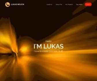 LukaswojCik.com(Lukas Wojcik) Screenshot