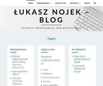 Lukasznojek.com(Łukasz Nojek) Screenshot