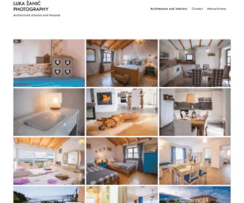 Lukazanic.com(Architecture and interiors) Screenshot