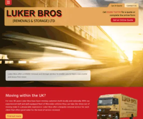 Lukerbros.co.uk(Luker Bros) Screenshot