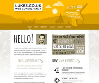 Lukes.co.uk(Web Consultancy) Screenshot