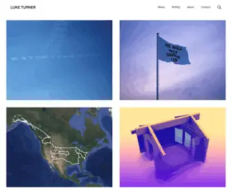 Luketurner.com(Luke Turner // Artist) Screenshot