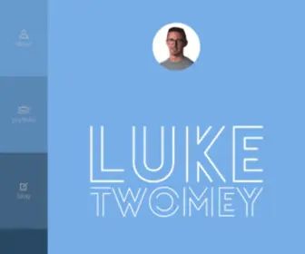 Luketwomey.com(Luke Through the Keyhole) Screenshot