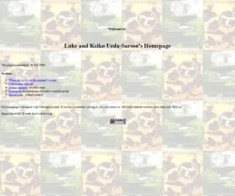 Lukeuedasarson.com(Luke & Keiko Ueda) Screenshot