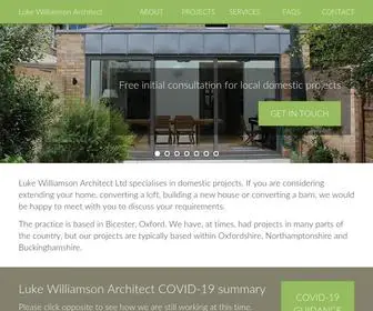 Lukewilliamson.co.uk(Luke Williamson Architect) Screenshot