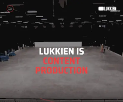 Lukkien.nl(Creative Production Company) Screenshot
