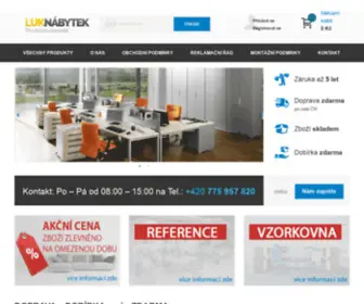 Luknabytek.cz(LUK NÁBYTEK) Screenshot