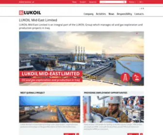 Lukoil-Overseas.com(LUKOIL Mid) Screenshot