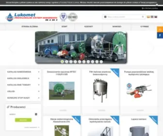 Lukomet.pl(Profesjonalne systemy nawadniania) Screenshot