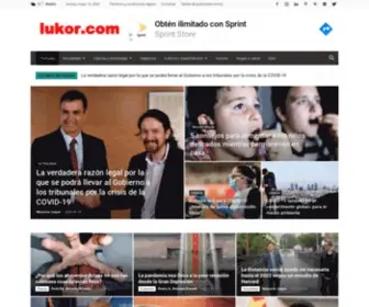 Lukor.com(Portal de internet desde el año 2.001) Screenshot