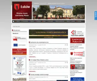 Lukow.pl(Oficjalny Serwis Internetowy Miasta) Screenshot