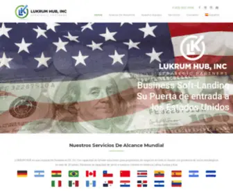 Lukrumhub.com(STRATEGIC PARTNERS) Screenshot