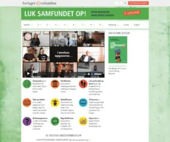 Luksamfundetop.dk(Luk Samfundet Op) Screenshot